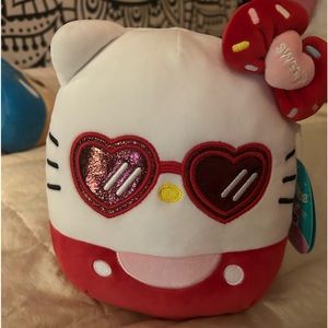 hello kitty squishmallow with tags